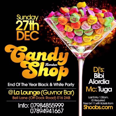 Candy Shop London on 27 Dec